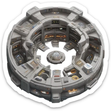 star trek ds9 terok nor sticker