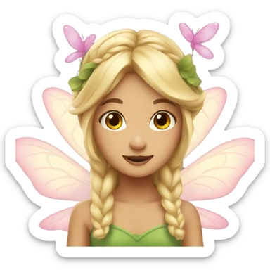fairy girl sticker
