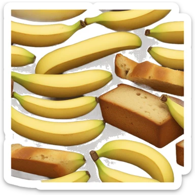 banana bread sticker