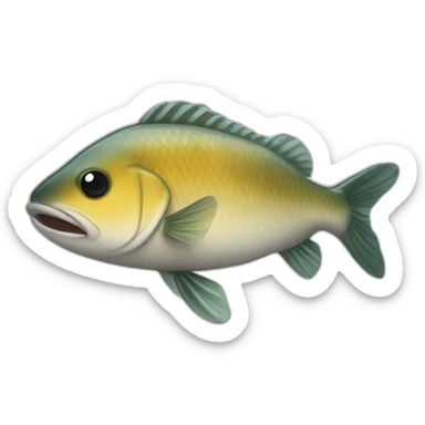 rub fish sticker