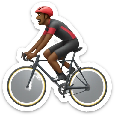 Faure sur velo sticker