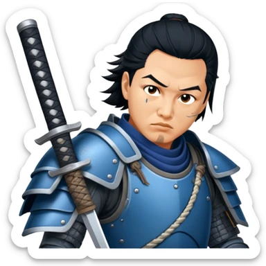 Samurai Defender sticker