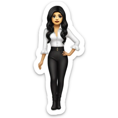 Kylie Jenner as an aristocrate sticker