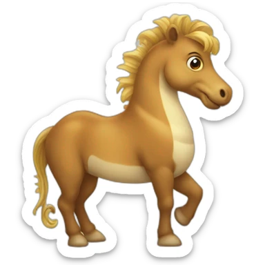 Hippocampe sticker
