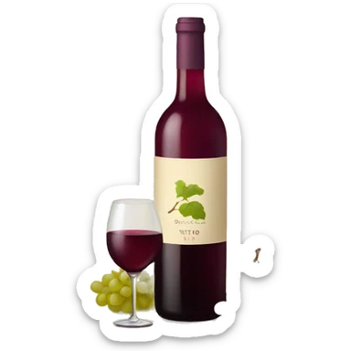 Vino sticker