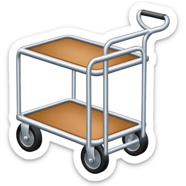 luggage cart sticker