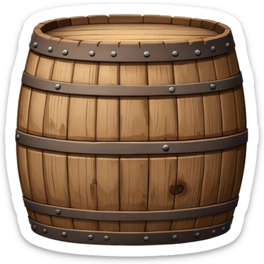 Aged Wine Barrels sticker