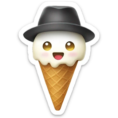 travel hokkaido with ice cream sticker