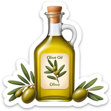 olive oil sticker