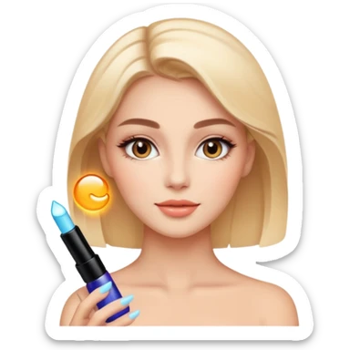 create me an image for a vertical in my super app, which is a beauty vertical sticker