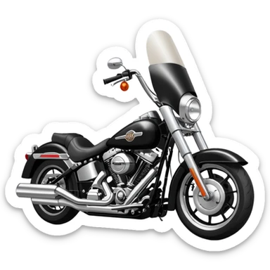 Softtail Harley Davidson sticker
