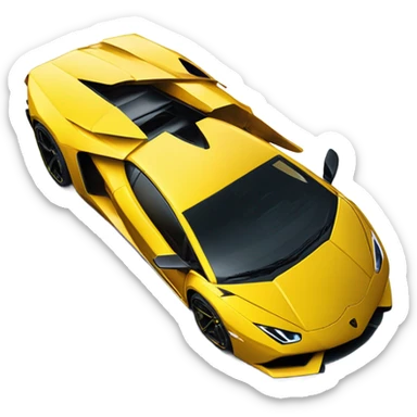 Lambo sticker