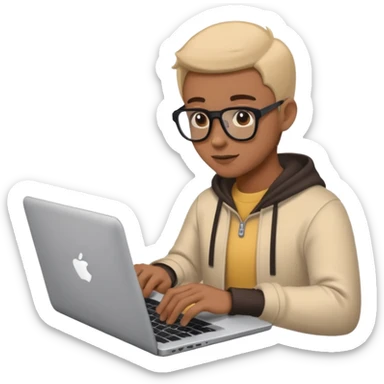 online research in laptop and black friday deals sticker