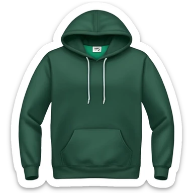 I like the third one that is plain and no person in it I just want a dark forest green plain on the front I want the hoodie no zipper and no person just the hoodie and nothing on the front  sticker
