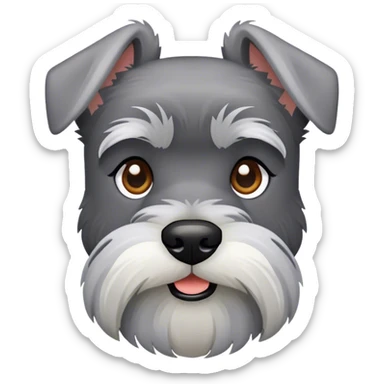 Schnauzer sticker