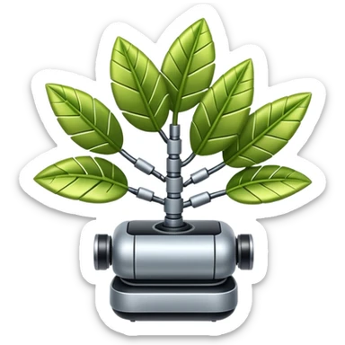 robotic plant sticker