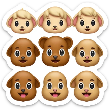 اعطني ايموجي 💩 كأنه عم يموت من ضحك ويبكي 😭 sticker