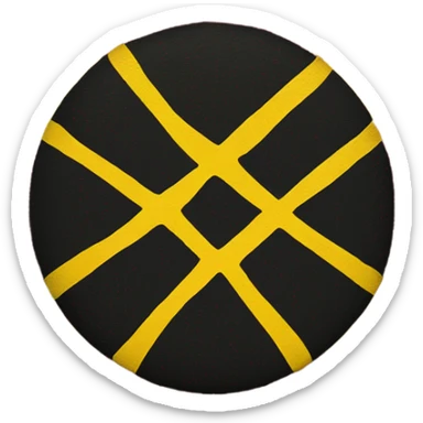 Aboriginal flag sticker