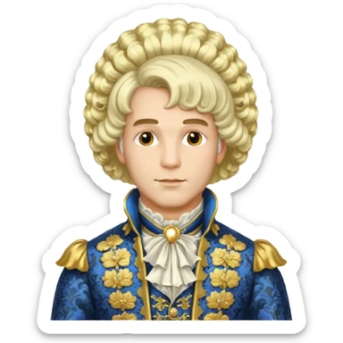 haz a un hombre rococo sticker