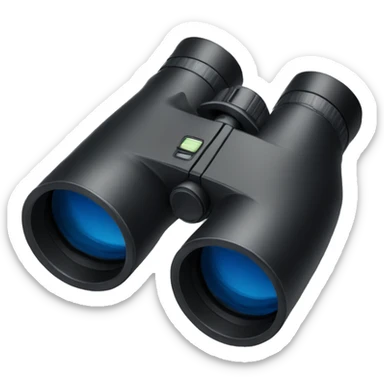 binoculars sticker