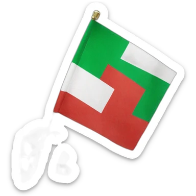 Hungarian flag in Viktor Orbán’s hand sticker