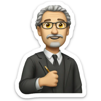 middle age english history teacher sticker