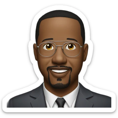 Very realistic Martin Lawrence sticker