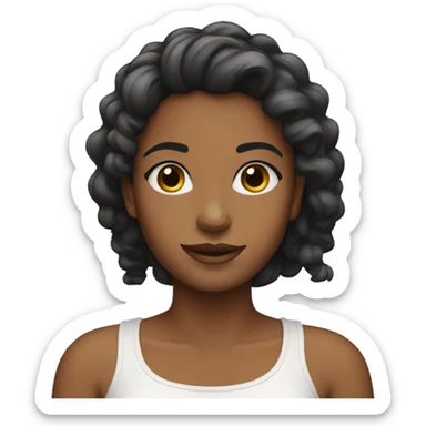 Clean girl vibes sticker