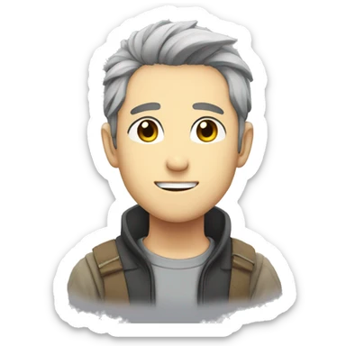 Anime Protagonist sticker