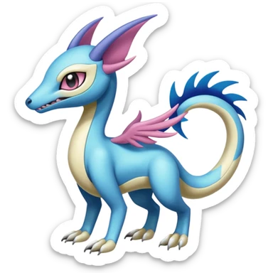 Meloetta-Sergal-Cresselia-Palkia-Stitch-Fakémon-creature-hybrid sticker