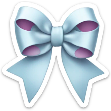 A cure bow sticker