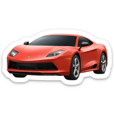 sport car sticker