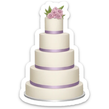 Wedding cake  sticker
