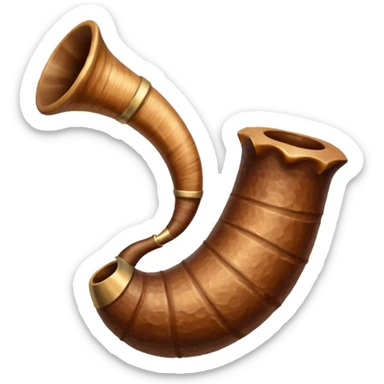 Shofar sticker