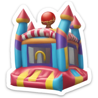 Bouncy castle  sticker