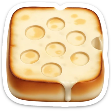 Haloumi cheese sticker