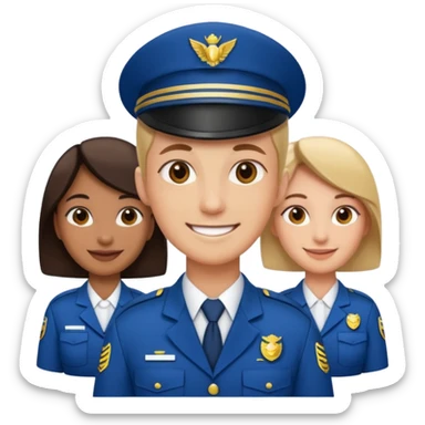 AIRPORT GROUND STAFF sticker