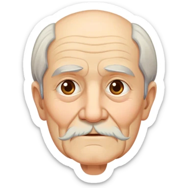 OLD MAN VITAGE 1800'S sticker