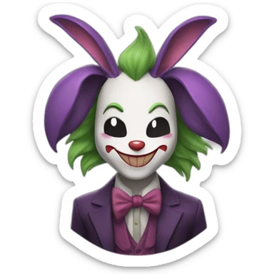Thebs joker with a lopunny sticker