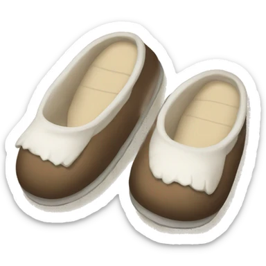 chaussons  sticker