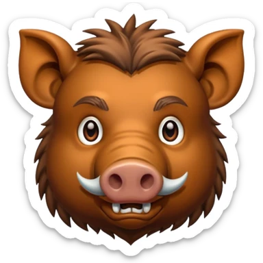 Boar sticker
