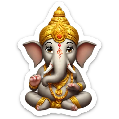 Lord ganesha sticker