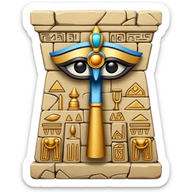 taştan yapılmıs Egyptian bardak çanak sticker