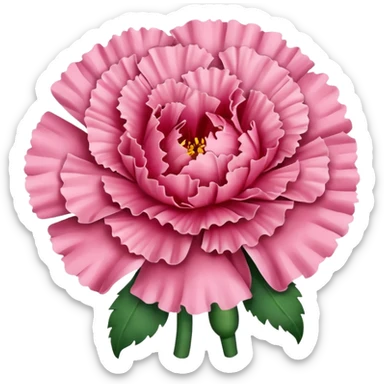 Carnation Flower sticker