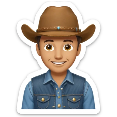 cowboy sticker