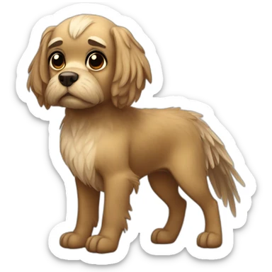 griffon dog sticker