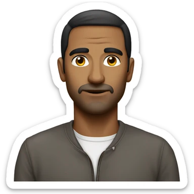 Generate Me A Serbian Man sticker