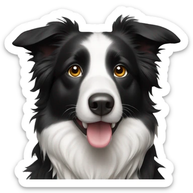 Border collie sticker