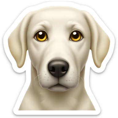 A white lab honeybees sticker