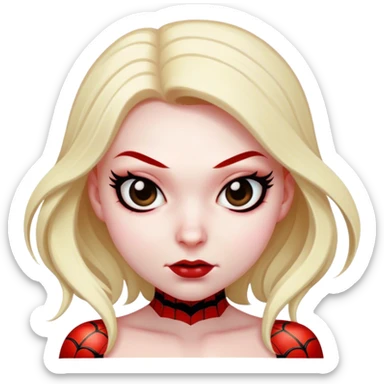 spider girl  sticker